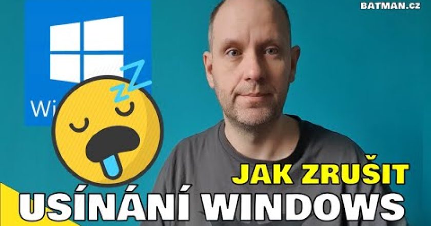 Windows 10 – zrušit usínání, vypínání