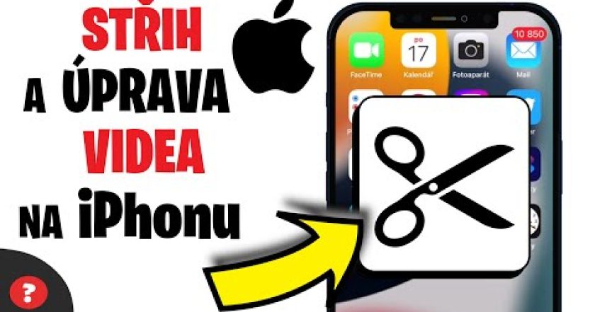 Jak STŘÍHAT a EDITOVAT VIDEA na iPhonu | Návod | iPhone / Telefon