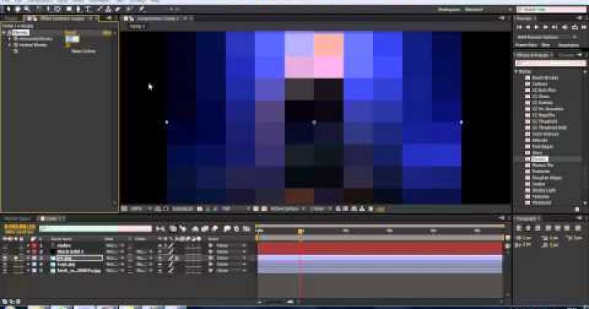 CZTUTORIÁL – After Effects 078 – Efekty Stylize