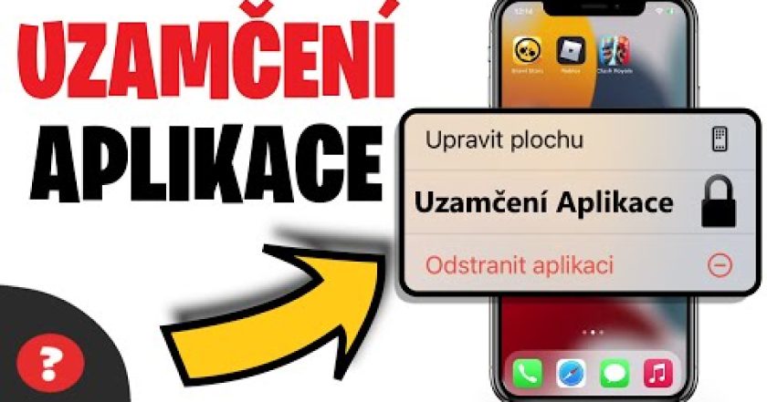 Jak UZAMČÍT APLIKACI v iPhonu | Návod | iPhone / MOBIL