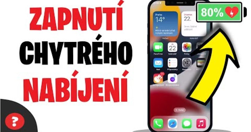 Jak ZAPNOUT CHYTRÉ NABÍJENÍ na iPhonu | Návod | iPhone / Telefon