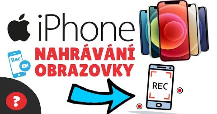 Jak NAHRÁVAT OBRAZOVKU iPhonu | Návod | iPhone / MOBIL