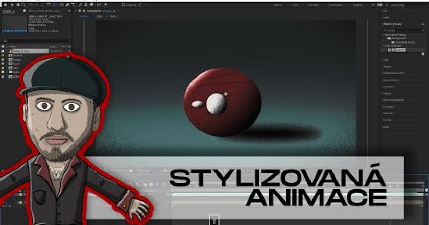 ADOBE AFTER EFFECTS | Stylizovaná animace