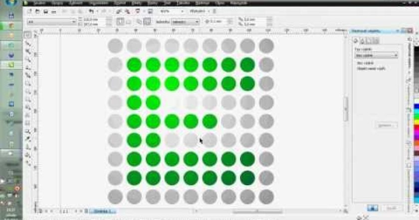 Logo Green Energy – part 01 (tutorial for Corel Draw)