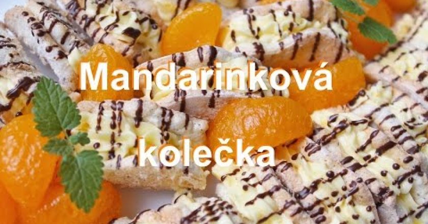 Mandarinková kolečka / Helenčino pečení