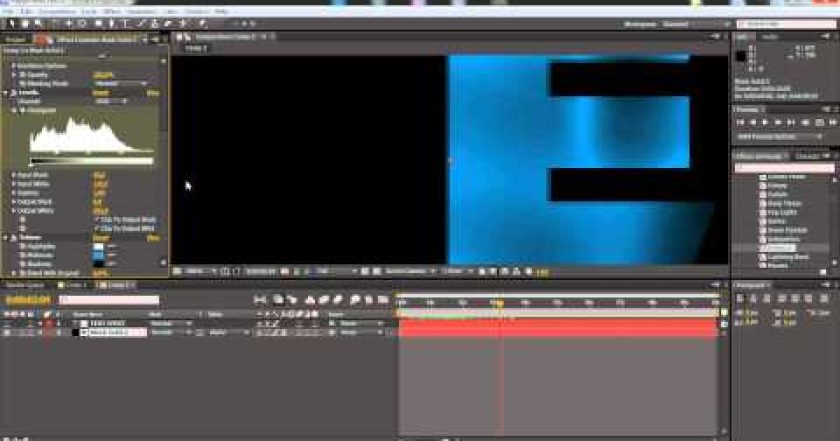 CZTUTORIÁL – After Effects 017 – Text efekt