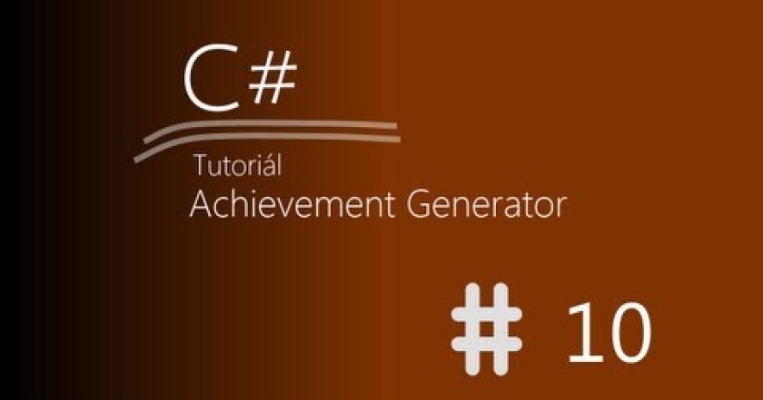 C# Tutorial – generátor Minecraft Achievementů – ep. 10 – GUI part. 4