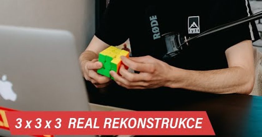 avg5: 7.62s Real rekonstrukce 3x3x3 Rubikovy kostky ft. Matěj Grohmann | FYFT.cz