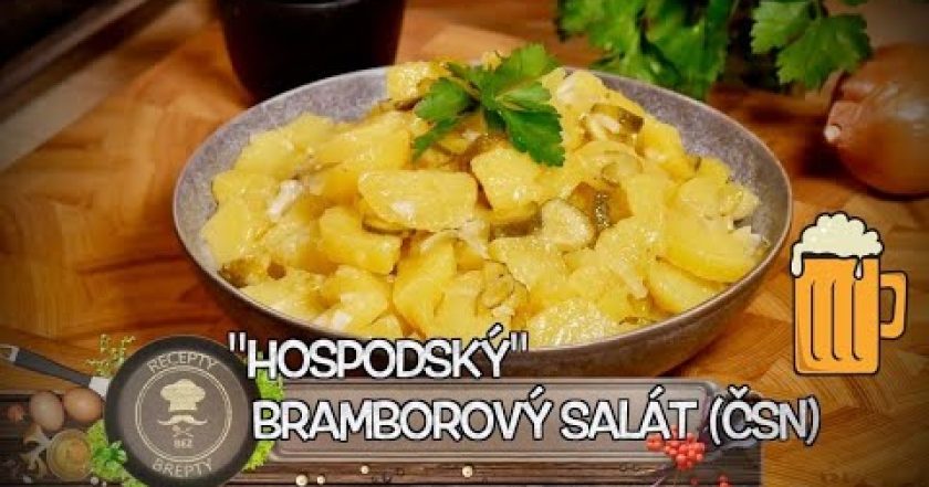 JEDNODUCHÝ HOSPODSKÝ BRAMBOROVÝ SALÁT (ČSN)