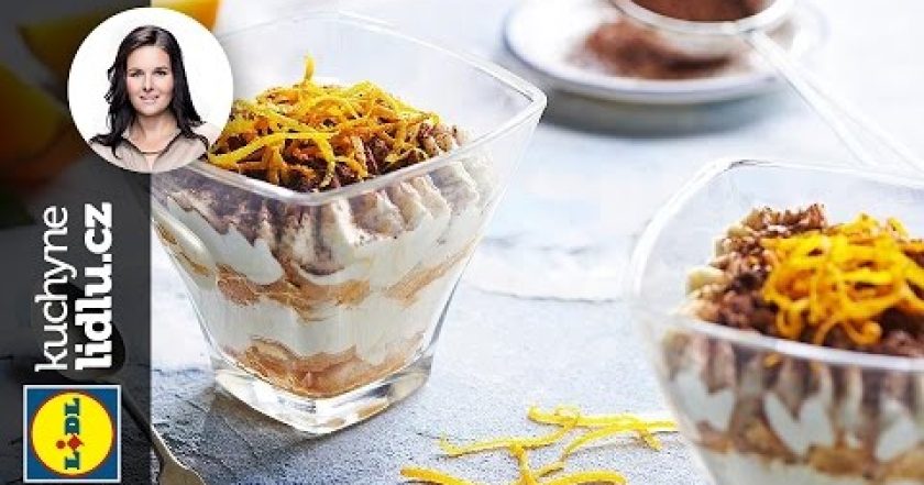 Pomerančové tiramisu – Markéta Krajčovičová – RECEPTY KUCHYNE LIDLU