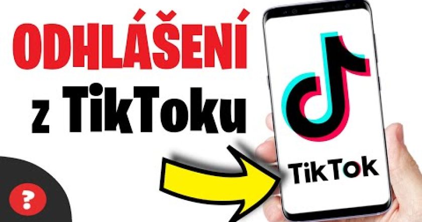 Jak se ODHLÁSIT z TikToku | Návod | TikTok / MOBIL