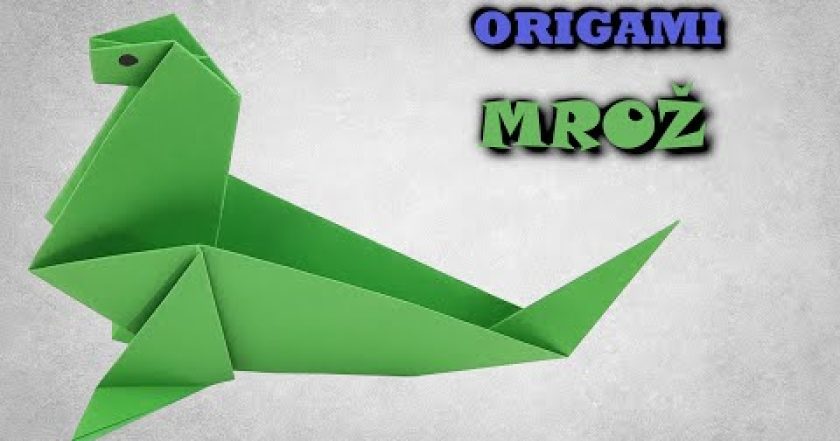 Origami Mrož | Jak vyrobit mrože z papíru