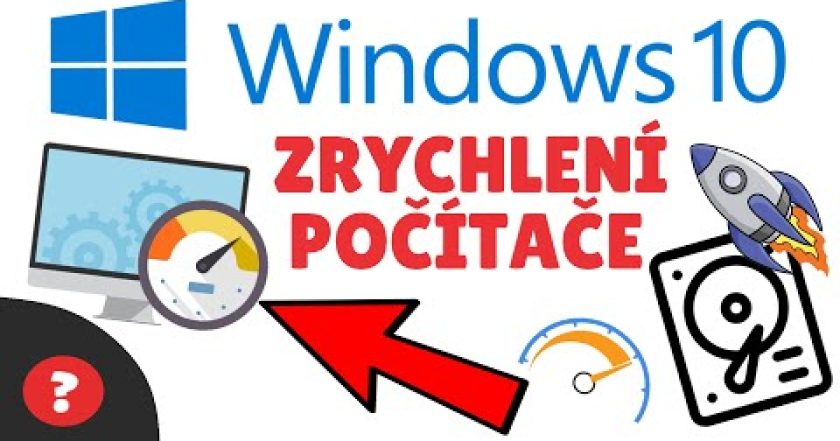 Jak ZRYCHLIT POČÍTAČ | Návod | WIN 10 / PC