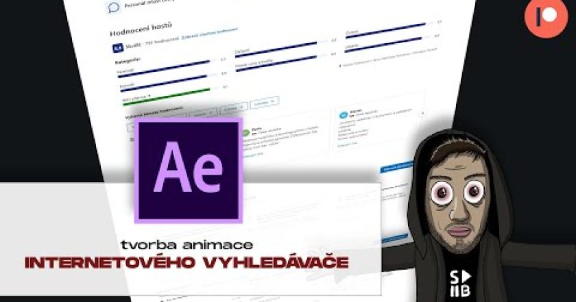 Animace internetového vyhledávače | AFTER EFFECTS