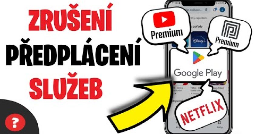 Jak ZRUŠIT PŘEDPLATNÉ SLUŽEB na TELEFONU | Návod | Předplatné / Telefon