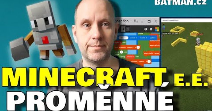 Minecraft Education Edition – proměnná