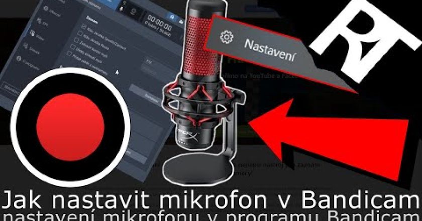 JAK NASTAVIT MIKROFON V BANDICAM