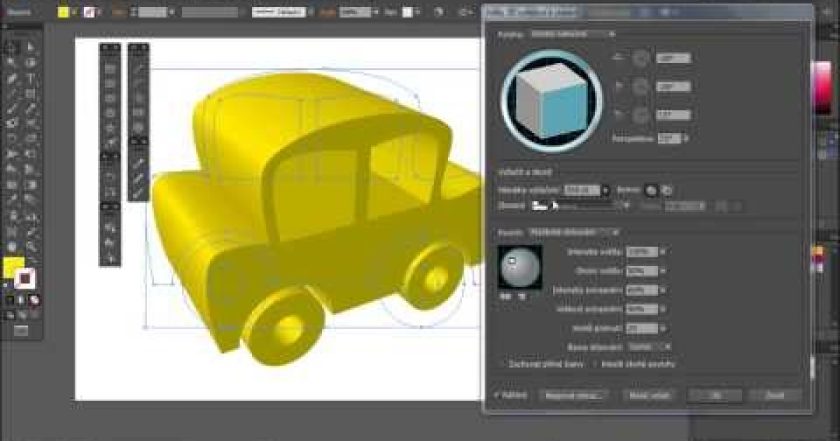 Začínáme v programu Adobe Illustrator (cvičení 05 – 3D vytlačení)