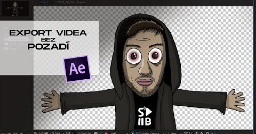 ADOBE AFTER EFFECTS | Export videa bez pozadí