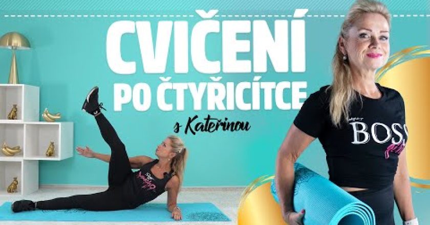 Cvičení po čtyřicítce: Výzva na bříško | 20 minut