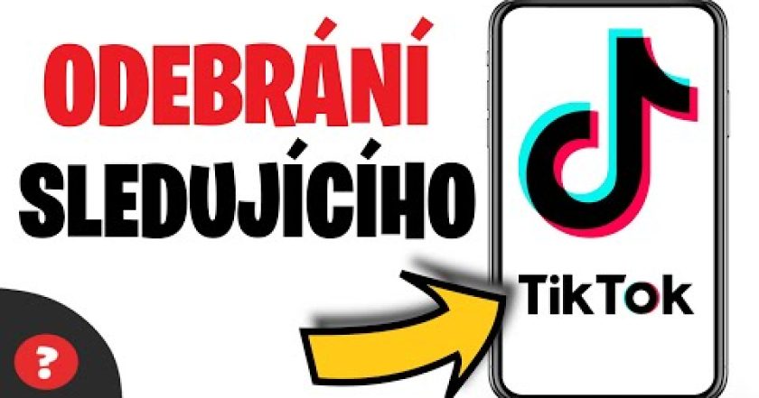 Jak ODEBRAT SLEDUJÍCÍHO na TIKTOKU | Návod | TikTok / MOBIL