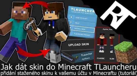 Jak si dát skin do Minecraftu TLauncher pro WAREZ účet – Jak změnit skin v Minecraft (tutoriál)