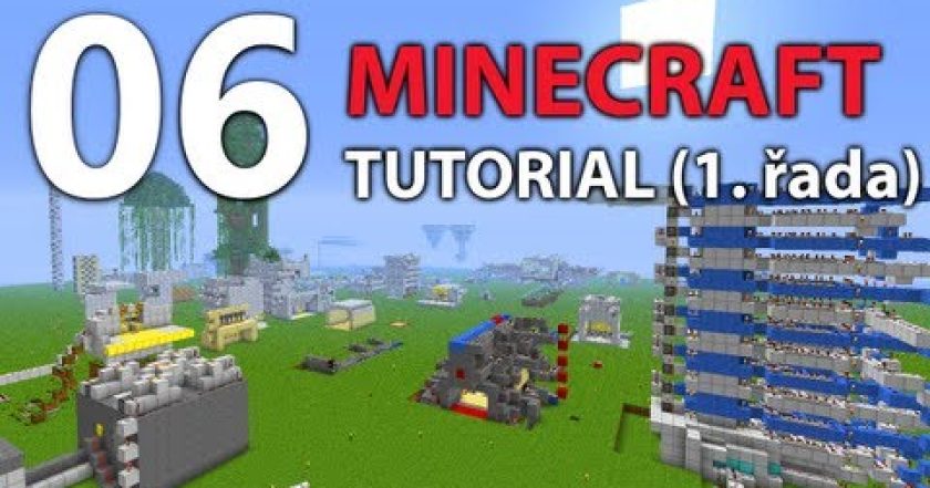 PG | Minecraft Tutorial – 6. Jednoduchý výtah (CZ HD)