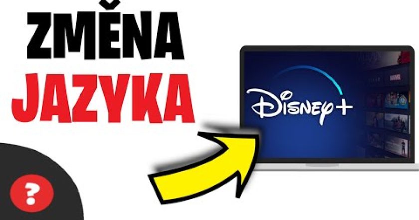 Jak ZMĚNIT JAZYK v DISNEY+ | Návod | PC / Disney plus