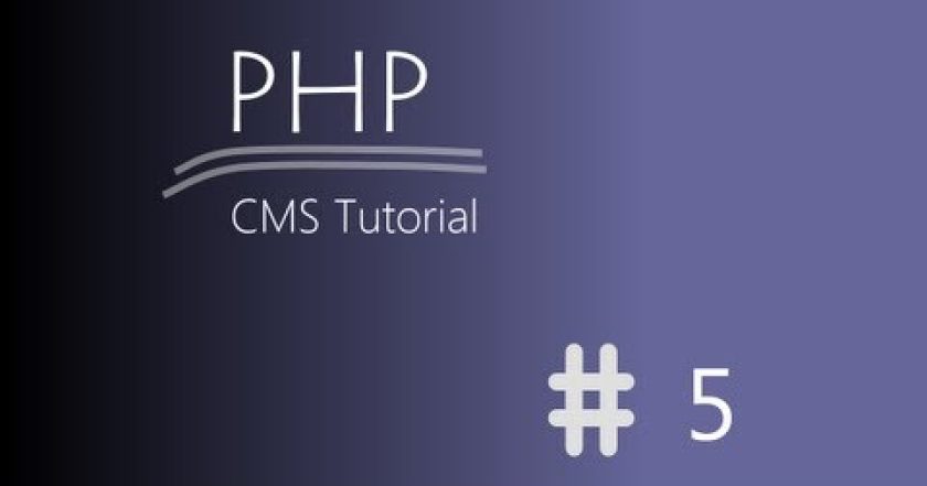 [Tutoriál] PHP CMS – Hlavní třída #5