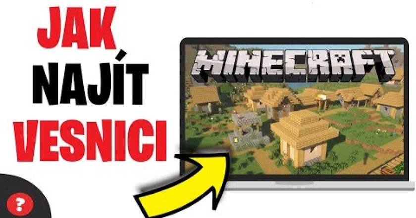 Jak NAJÍT VESNICI v MINECRAFTU | Návod | Minecraft / PC