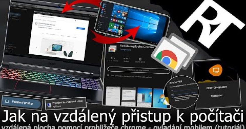 Jak ovládat počítač na dálku pomocí mobilu – Jak používat vzdálenou plochu  (Vzdálená plocha Chrome)