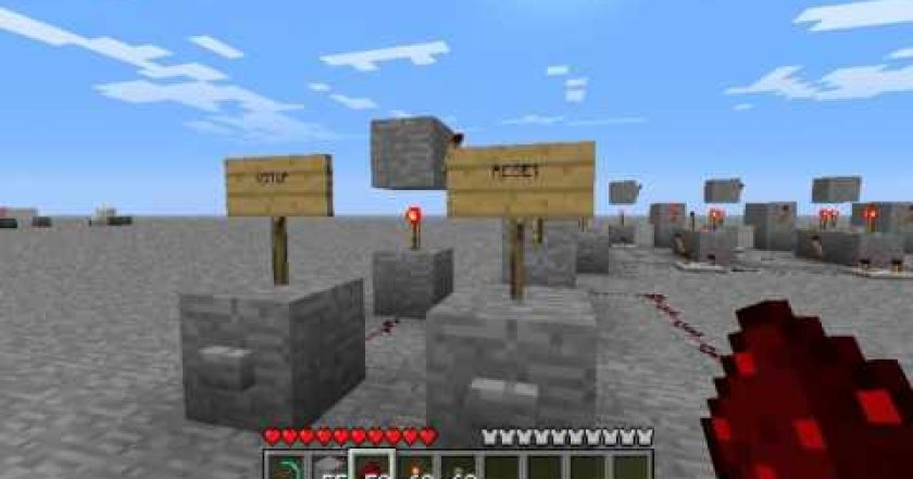 Minecraft Box [REDSTONE] – Tuning RS NOR LATCH [díl 20.]