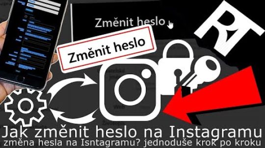 Jak změnit heslo na Instagramu