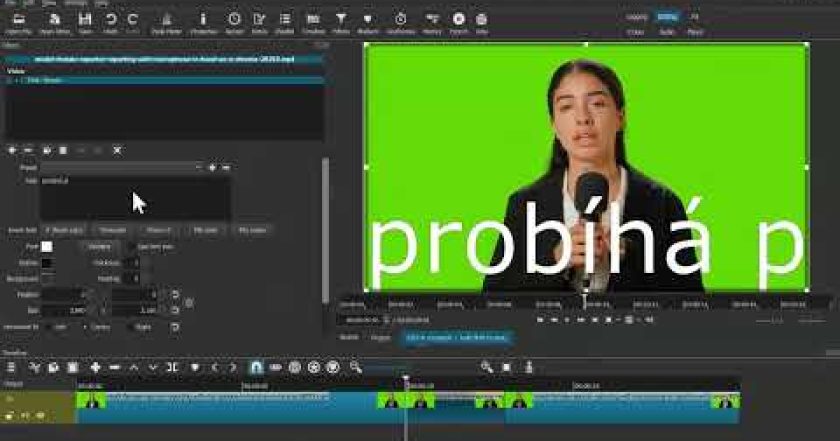 Střih videa – Jak vložit do Vašeho videa text (Střih videa pro začátečníky – Shotcut)