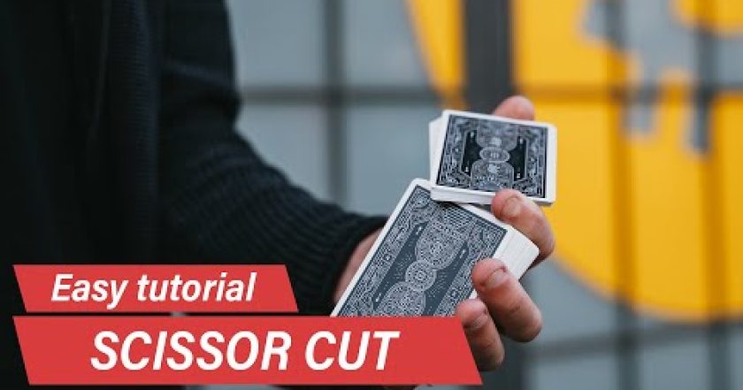 ✂️ Scissor cut – návod na jednoruční cardistry move | FYFT.cz