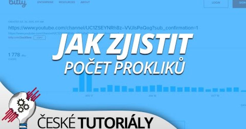 (Trik) Jak lze zjistit počet prokliků u odkazu bit.ly