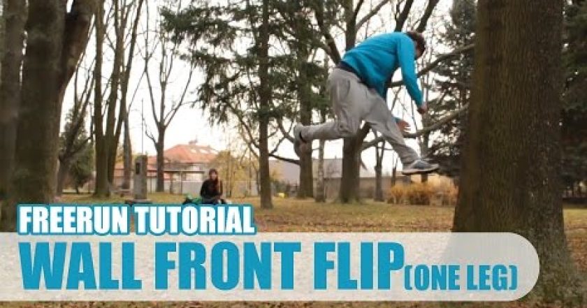 Wall Frontflip(one leg) Tutorial CZ  | Taras ‚Tary‘ Povoroznyk