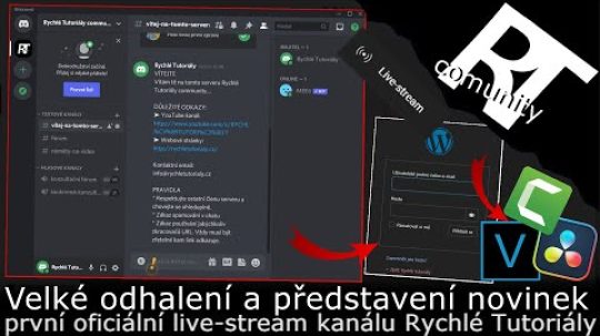 Velké odhalení – Live-stream – Nejlepší programy pro střih videa , Paysafecard to Paypal , dotazy