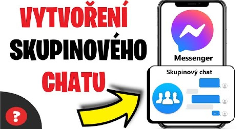 Jak VYTVOŘIT SKUPINU na MESSENGER | Návod | Telefon / Messenger