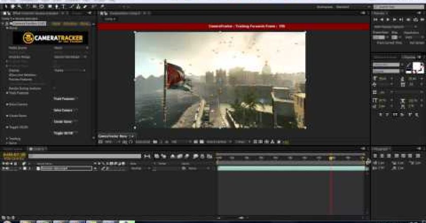 CZTUTORIÁL – After Effects 090 – Camera Tracker plugin