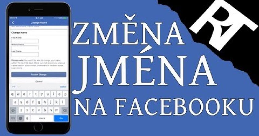 Jak změnit jméno na Facebooku