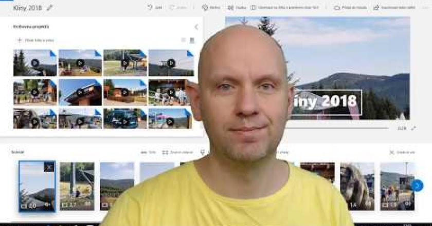 Fotky – snadná editace videa ve Windows 10 (POZOR níže odkaz na NOVOU VERZI VIDEA)