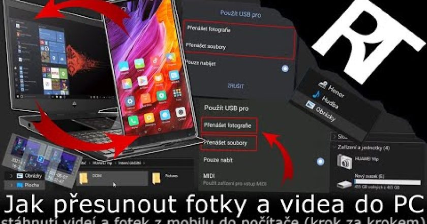 Jak stáhnout fotky a videa z mobilu do počítače – stáhnutí fotek z telefonu do PC (tutoriál)