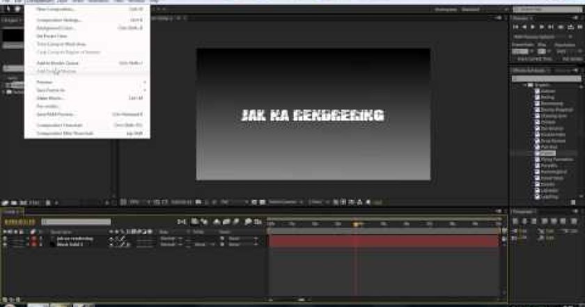 CZTUTORIÁL – After Effects 007 – Jak na rendering