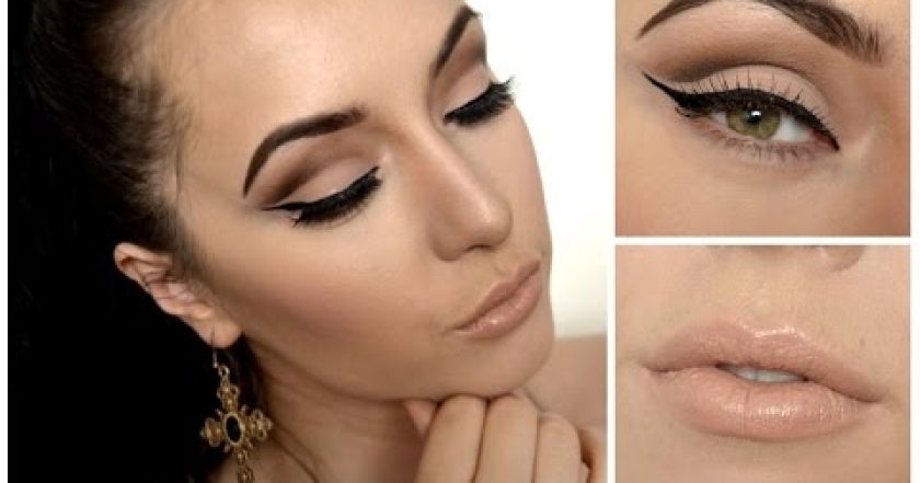 Sexy oči a nude rty ♥ Vyzkoušej můj oblíbený look