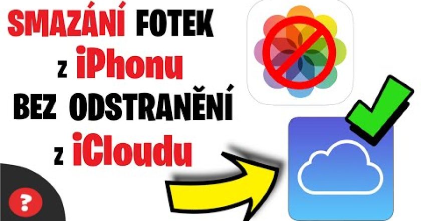 Jak SMAZAT FOTKY z iPhonu ale NE z iCloudu | iPhone / MOBIL