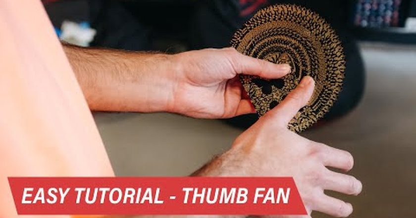 Thumb Fan – Cardistry tutorial pro začátečníky | FYFT.cz