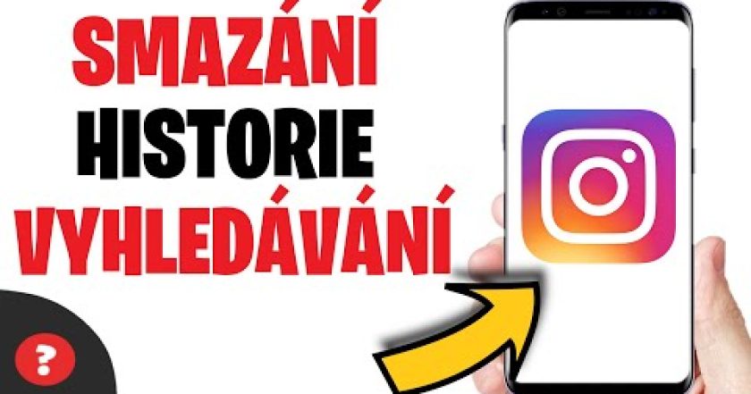 Jak SMAZAT HISTORII VYHLEDÁVÁNÍ na INSTAGRAMU | Návod | Instagram / MOBIL