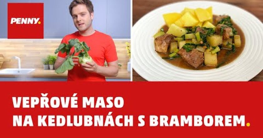 RECEPT – Vepřové maso na kedlubnách s bramborem