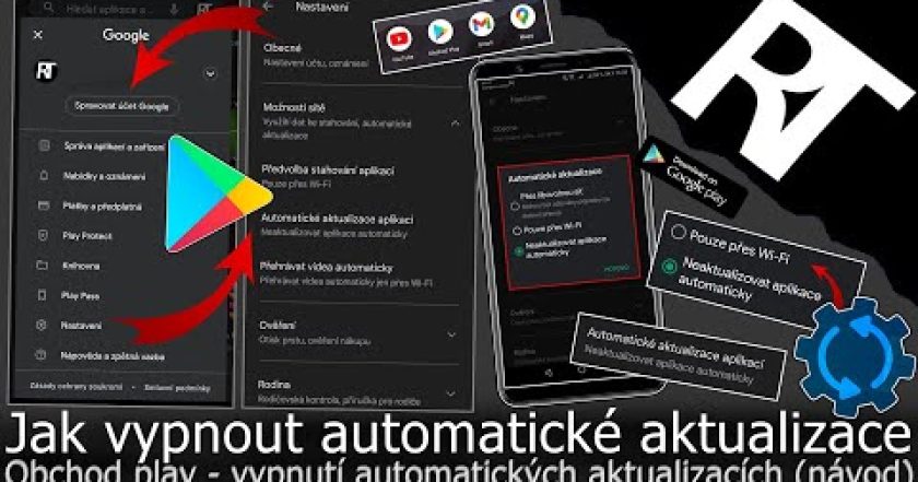 Obchod Play – Jak vypnout automatické aktualizace v Obchod Google Play – vypnutí aktualizací (návod)